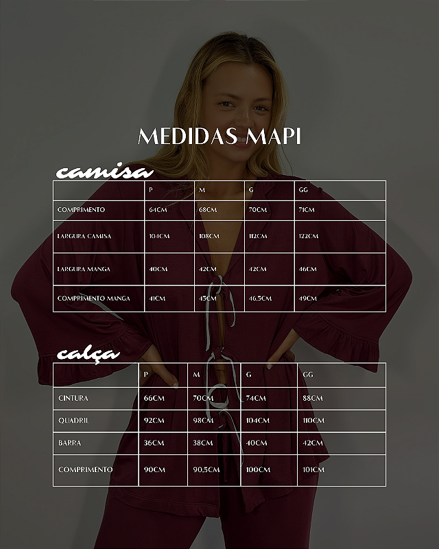CONJUNTO DE PIJAMA FEMININO LONGO STELLA | BORDO #SALE